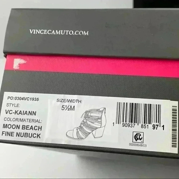 Vince Camuto Kaiann booties 5.5 moon beach Suede - Picture 8 of 8